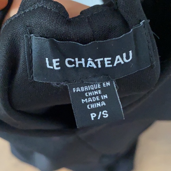 Le Château Black Cocktail Dress - Picture 2 of 2